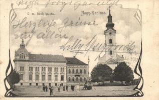 Nagykanizsa, Osztrák-magyar bank palota, Art Nouveau