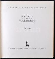 II. Biennale exlibrisu wspólczesnego. Katalog. (II. Ex libris Biennale.) Malbork-Zamek Czerwiec-Lipc...