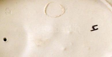 Kézzel festett szerelmi jelenet, hibátlan, márka jelzés nélkül, m:21 cm