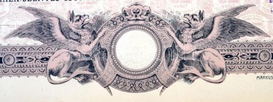 Budapest 1906. "Orosháza-Szentes-Csongrádi Helyi Érdekű Vasút Részvénytársaság" elsőbbségi...