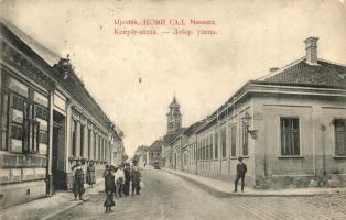 Újvidék, Novi Sad; Kenyér utca, Verlag Milan Ivkovic / street