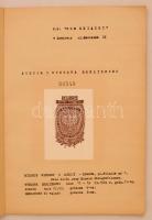 Aucja I Wystawa Ekslibrisu. Krakow, 1969, Antykwariat Naukowy, Domu Ksiazki, 55 p. Kiadói papír köté...