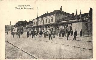 Rava-Ruska, Rawa Ruska; Dworzec kolejowy / railway station