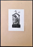 Teka Exlibrisów Józefa Szuszkiewicza (1912-1982) dla Wegierskich Przyjaciól. Szuszkiewicz Józef magy...