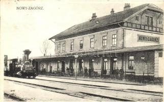 Nowy Zagórz, railway station, locomotovie (EK)