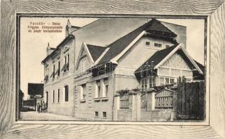 Felsőőr, Oberwarth; Reisz Frigyes Kőnyomda és papír kereskedése / litho printing house and paper shop