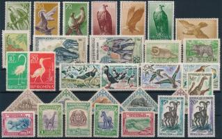 Animals 31 stamps, Állat motívum 31 db bélyeg