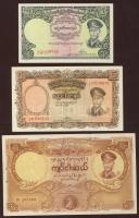 Burma 1958. 1K, 5K, 50K T:I