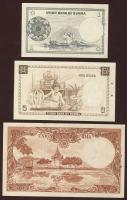 Burma 1958. 1K, 5K, 50K T:I