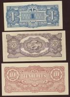 Japán megszállás klf ázsiai országokban 1942-44. 16db klf T:I (14x),I- (2x)