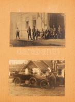 1914-1915 Tartalmas I. világháborús frontnapló. Rendkívül változatos és gazdag képanyaggal a balkáni...