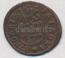1707K-B Rézpoltúra "II. Rákóczi Ferenc" (2,26g) T:2 rep.
Hungary 1707. Poltura "Fran...