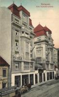 Budapest III. Óbuda, Zsigmond u. 38-40. Hotel Esplande szálloda, villamos