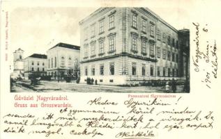 Nagyvárad, Oradea; Premontrei főgimnázium, kiadja Helyfi László / grammar school (EK)