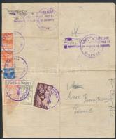 1936 Marhalevél lugosi helyi illetékbélyeggel