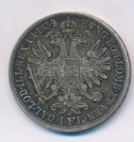 Ausztria 1859A 1Fl Ag "Ferenc József" T:2,2- patina
Austria 1859A 1 Florin Ag "Franz...