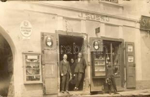 Süss J. Jövedéki hivatal Foto AK