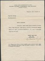 1939-1947 Az Amerikai Egyesült Államok Nagykövetsége és Haditengerészetének sorhajókapitánya által k...