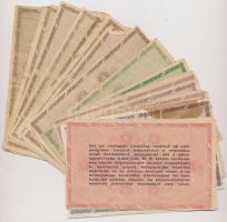 1946. 10.000AP (8x) + 50.000AP (2x) + 100.000AP (4x) + 500.000AP + 1.000.000.000AP, közte fordított ...