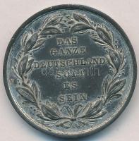 Ausztria DN "Ferenc József Ausztria császára / Egész Németországnak kell lennie" ezüstözöt...