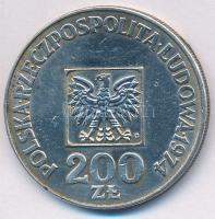 Lengyelország 1974. 200ZL Ag "A Lengyel Népköztársaság 30. évfordulója" T:2 kis patina 
P...