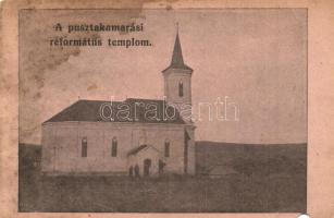 Pusztakamarás, Camarasu; Református templom  / Calvinist church (non PC) (b)