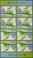Europa CEPT, Környezettudatosság bélyegfüzetlap, Europa CEPT, Environmental Awareness stamp-booklet sheet