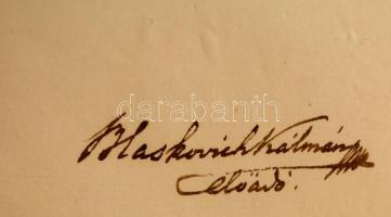 1877 Őfelsége a király nevében a Magyar Királyi Curia, mint legfőbb ítélőszék által hozott ítélet, W...