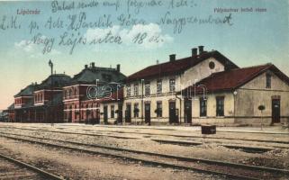 Lipótvár, Leopoldov; Vasútállomás / railway station