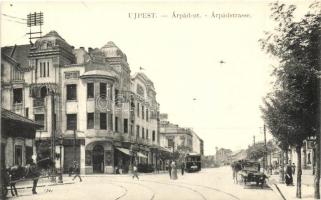 Budapest IV. Újpest, Árpád út, villamos
