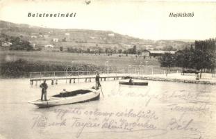 Balatonalmádi, Hajókikötő, kiadja özv. Németh Zsigmondné (EK)