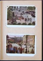 44 db MODERN szovjet városképes lap albumban / 44 modern Soviet town-view postcards in album