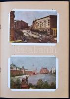 44 db MODERN szovjet városképes lap albumban / 44 modern Soviet town-view postcards in album