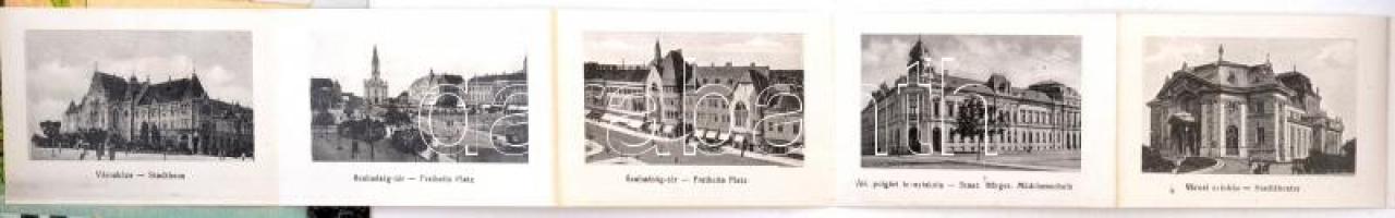 Kecskemét, Városháza, leporellolap