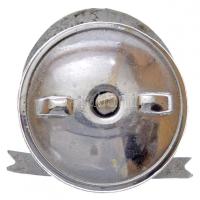 1938. "MÖSZ (Magyar Ökölvívó Szövetség) Bajnok" ezüstözött fém jelvény csavarozható hátlap...