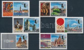Nemzetközi bélyegkiállítás, Lausanne sor, International Stamp Exhibition, Lausanne set