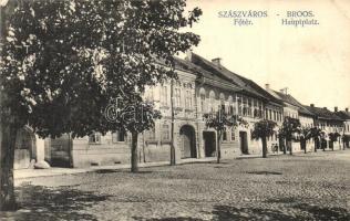 Szászváros, Broos, Orastie; Fő tér / main square (EK)