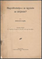 1915 Schuller Alajos: Megváltoztatja-e az ágyúzás az időjárást?, 7p