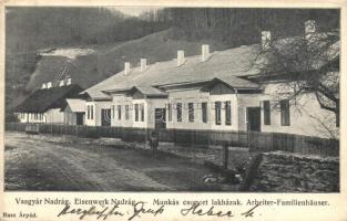 Nadrág, Vasgyár, Munkás csoport lakházak, kiadja Rusz Árpád / workers appartment of the iron factory (EK)