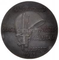 1943. "Hadbavonult olasz  művészek kiállítása, Budapest" Br emlékérem "Lorioli Milan ...