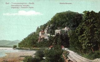 Vágsziklás, Skalka nad Váhom; Szkalka-Benedek; apátság / abbey