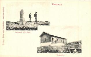 Schneeberg, Kaiserstein, Fischerhütte / monument, rest house