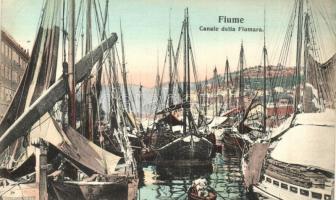 Fiume, Canale della Fiumara / ships