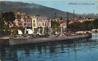 SMS Viper az abbazia-i kikötőben / K.u.K. Kriegsmarine Torpedoschiffe SMS Viper