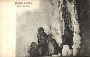 Menyháza, Moneasa; Meziádi barlang, belső, Mater Dolorosa / cave interior