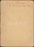 1898 Nagyszeben, Múzeum / Das Museum von Hermannstadt, aus der Buchhandlung von G. A. Seraphin. Háto...