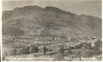 1941 Petrilla, Petrila; Látkép / general view, foto Liszka Petroseni, photo