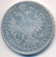Ausztria 1861A 1Fl Ag "Ferenc József" T:2-
Austria 1861A 1 Florin Ag "Franz Joseph&q...
