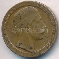 Német Birodalom ~1900. "II. Vilmos császár / I. Frigyes császár" Cu emlékérem (22mm) T:2- ...