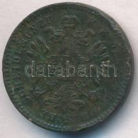 Ausztria 1859V 1Kr Cu T:2- ph.
Austria 1859V 1 Kreuzer Copper C:VF edge error 
Krause KM# 2186